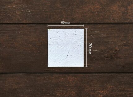 65x70mm with your design