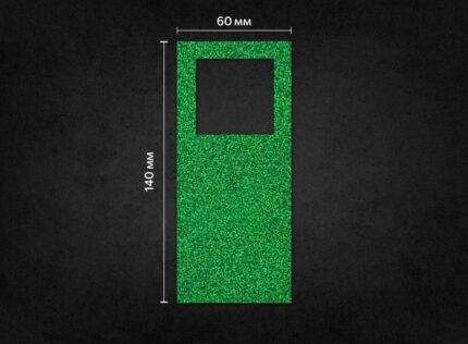 140x60mm (z okienkiem) z Twoim projektem