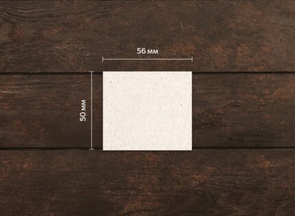 56x50mm with your design