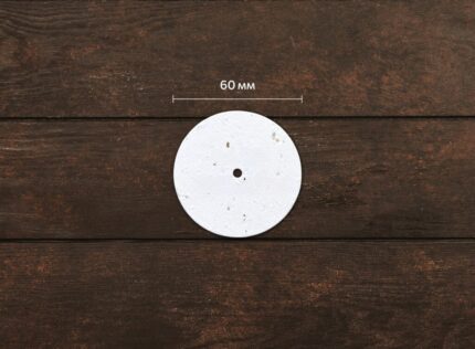 60mm Koło z otworem z Twoim projektem