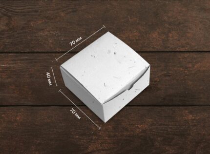 70x70x40mm pudełko z Twoim projektem