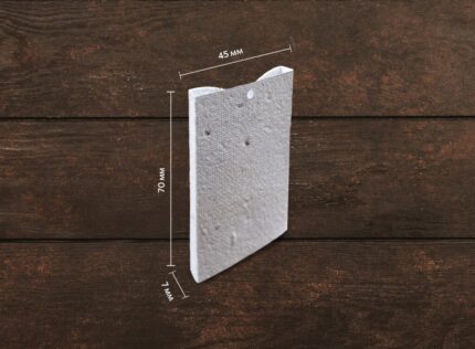 45x70x7mm envelope with hole with your design