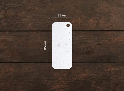 85x35mm with your design