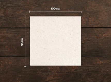 100x95mm with your design